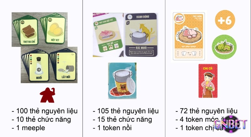 Cách sắp xếp hợp lý và đẹp mắt trong Board game lên mâm