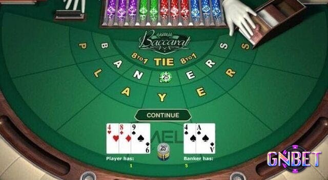 Tính tổng điểm dựa trên quy định điểm từ lá bài trong cách chơi baccarat