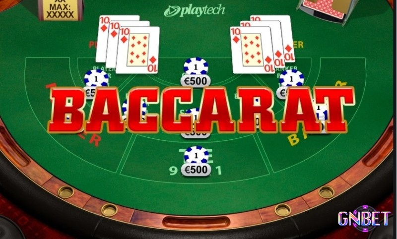 Baccarat là trò chơi đặt cược dựa tính tổng điểm và so sánh độ lớn