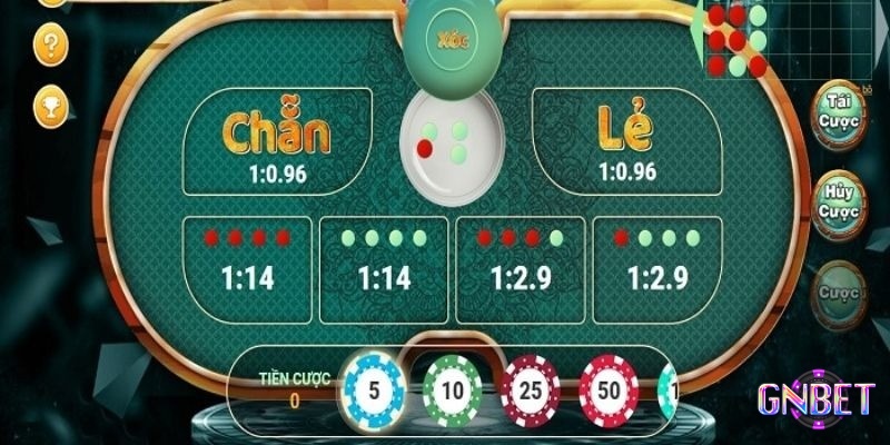 2 cửa cược Chẵn - Lẻ trong cách chơi xóc đĩa