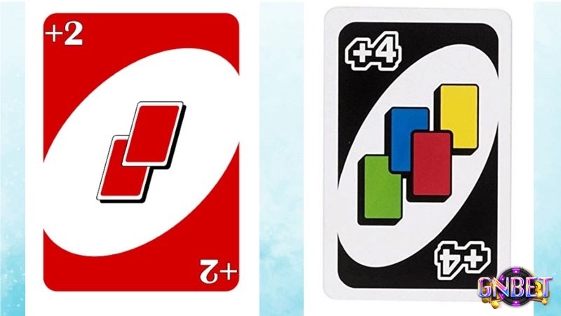Lá bài rút thêm +2 và +4 giúp tạo áp lực lớn lên đối thủ bằng cách buộc họ rút nhiều lá