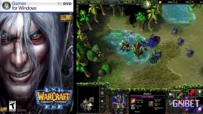 Warcraft 3: Frozen Throne - game offline PC xưa chiến thuật kinh điển