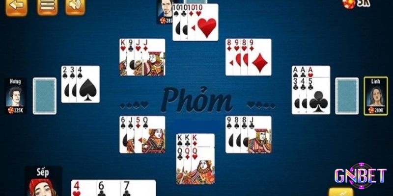 Người chơi cố gắng tạo bài mình thành các phỏm để tổng điểm các lá bài lẻ là nhỏ nhất