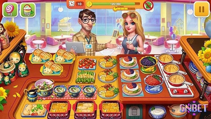 Các game nấu ăn vui nhộn và không áp lực và cũng tăng khả năng quản lý