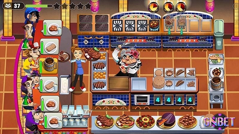 Các game nấu ăn giúp tăng khả năng tập trung trong môi trường nhiều nhiệm vụ