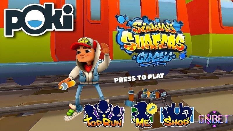 Subway Surfers trên Poki mang lại trải nghiệm chạy bất tận đầy màu sắc và dễ gây nghiện cho người chơi thường xuyên