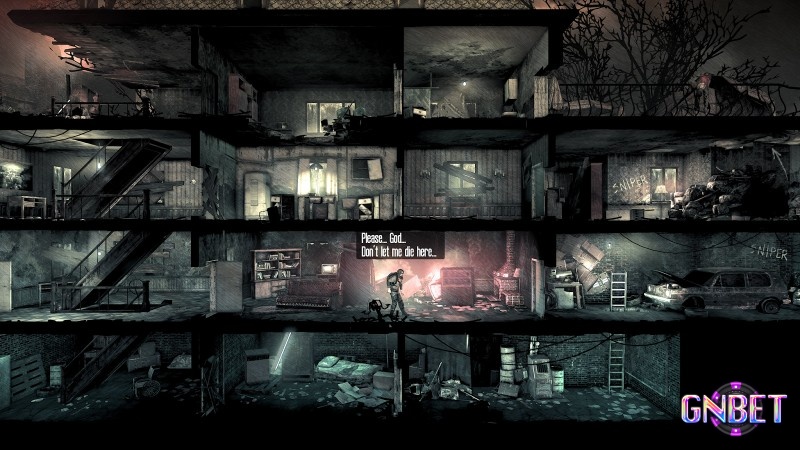 This War Of Mine để lại ấn tượng dai dẳng vì buộc người chơi liên tục lựa chọn giữa đạo đức và khả năng sống sót của cả nhóm