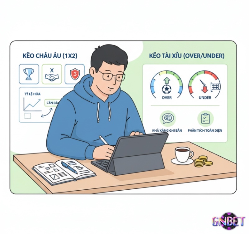 Anh em phân tích 1X2 cùng kèo Over/Under cũng như là quan sát kỹ lưỡng các tỷ lệ và khả năng kết quả để tăng tỷ lệ chiến thắng 