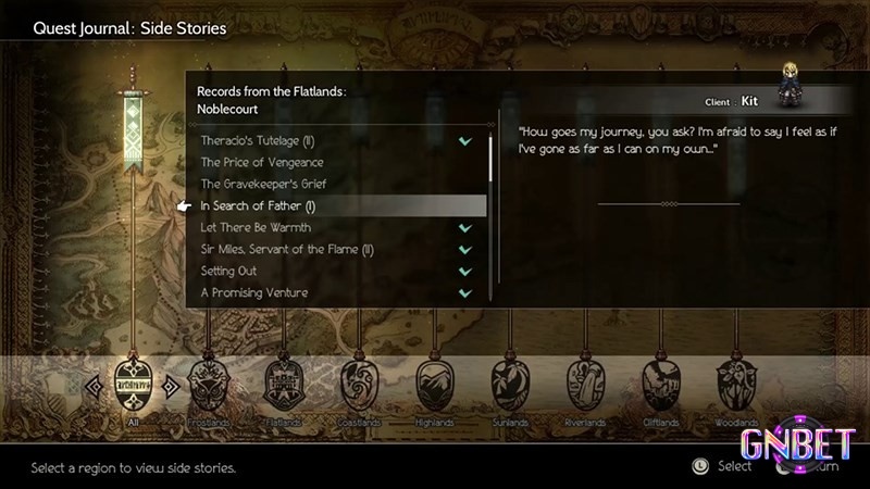 Nhiệm vụ trong game đa dạng từ các trận chiến đến khám phá những bí ẩn của thế giới xung quanh