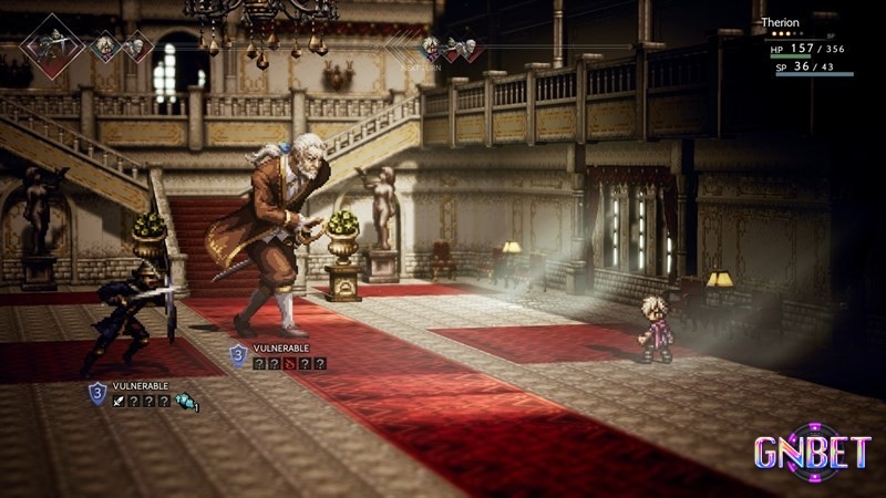 Game Octopath Traveler có đồ họa đẹp mắt kết hợp phong cách pixel cổ điển ấn tượng
