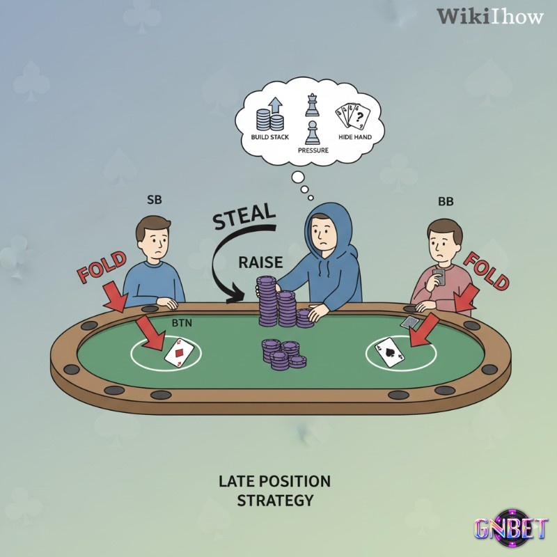 Steal Poker là gì? Cùng gnbet khám phá nhé!