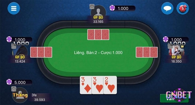 Chỉ còn 1 người sau cược tố thì đó chính là người thắng game bài cào tố