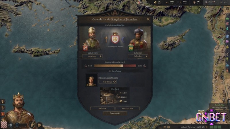 Cốt truyện game lấy bối cảnh thời trung cổ với việc quản lý các vương triều hùng mạnh