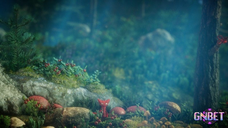 Khung cảnh rừng và khoảng lặng âm thanh