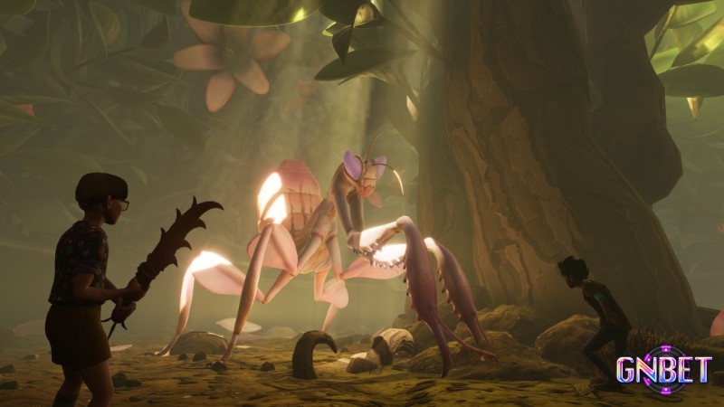 Nhân vật và sinh vật gặp lỗi va chạm trong quá trình chơi Grounded