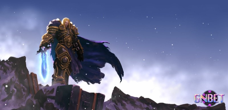 Arthas trong Warcraft III Reforged o phan canh cam Frostmourne