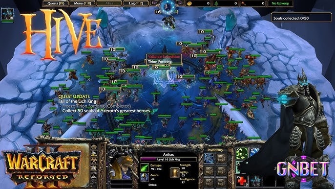 custom map trong Warcraft III Reforged