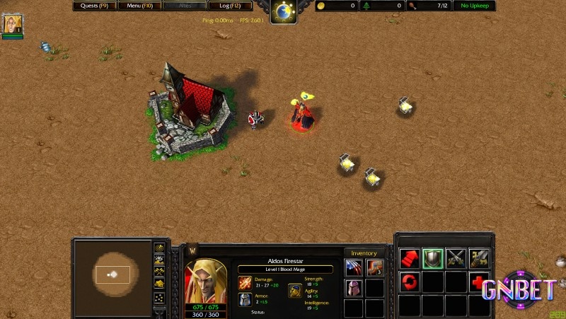 giao dien UI trong Warcraft III Reforged
