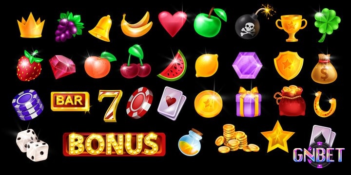 Các Symbol là những biểu tượng đặc trưng cho mỗi slot game