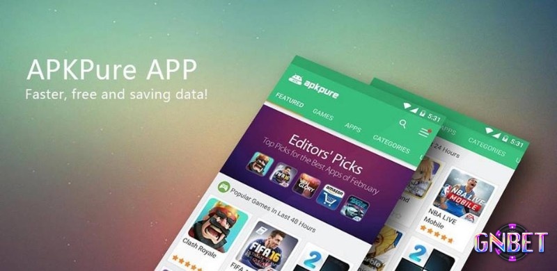 APKPure kho tải game miễn phí cần kiểm tra nguồn