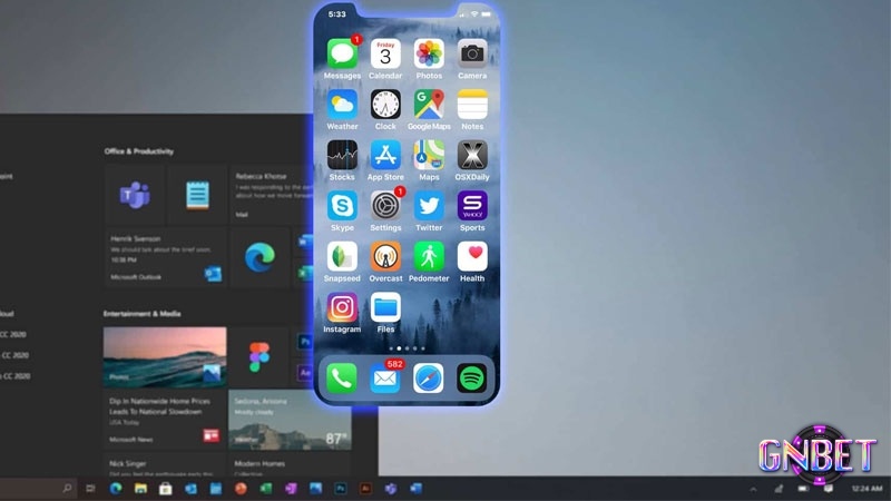 Air iPhone Emulator dễ nhận diện nhờ giao diện giống iPhone