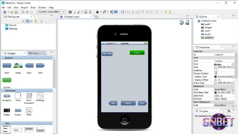 MobiOne Studio phù hợp với kiểm thử ứng dụng hơn là chơi game iOS lâu dài